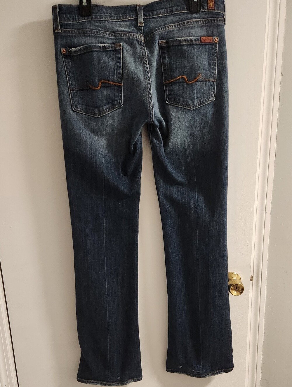 7 For All Mankind Ladies Bootcut Jeans, Size 32 - Picture 2 of 6